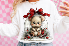 Whimsical Christmas Ornament Clipart Product Image 2