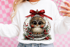 Whimsical Christmas Ornament Clipart Product Image 2
