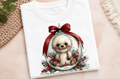 Whimsical Christmas Ornament Clipart Product Image 3