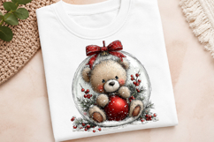 Whimsical Christmas Ornament Clipart Product Image 3