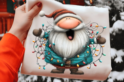 Whimsical Christmas Santa Clipart Product Image 2