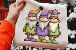 Whimsical Christmas Santa Clipart Product Image 2