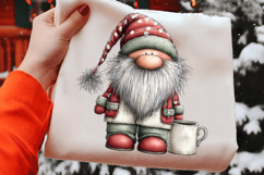 Whimsical Christmas Santa Clipart PNG Product Image 2