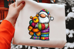 Whimsical Christmas Santa Clipart Product Image 2