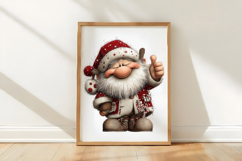 Whimsical Christmas Santa Clipart Product Image 3