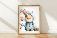 Whimsical Christmas Santa Clipart Product Image 3
