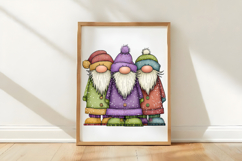 Whimsical Christmas Santa Clipart Product Image 3