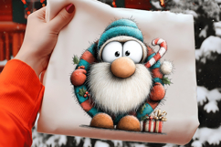 Whimsical Christmas Santa Clipart Sublimation Product Image 2