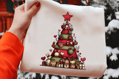 Whimsical Christmas Tree Clipart Product Image 2