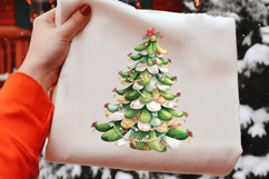 Whimsical Christmas Tree Clipart Product Image 2