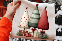 Whimsical Christmas Tree Clipart Product Image 3