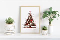 Whimsical Christmas Tree Clipart Png Product Image 2