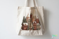Whimsical Christmas Village Sublimation Product Image 8