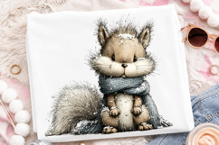Whimsical Christmas Woodland Animals Png Product Image 2