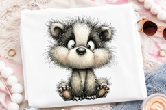 Whimsical Christmas Woodland Animals Png Product Image 2