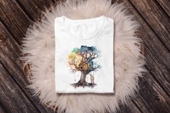Watercolor Fairy Tree House Clipart Bundle,Tree House Clipart,House Clipart,sublimation design,design file,POD design,commercial use png,tote design png,commerial use art,vintage book clipart,cottagecore clipart,fairy door clipart,whimsical clipart,book n