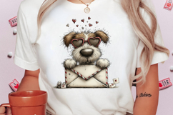 Whimsical Charlie Dog Clipart PNG Product Image 2