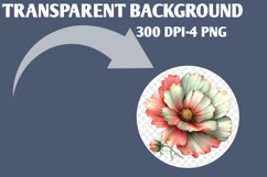 Whimsical Cosmos Flower Clipart Product Image 2