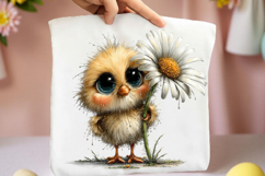 Whimsical Cute Chick Clipart Product Image 2