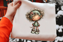 Whimsical Cute Christmas Clipart Product Image 2