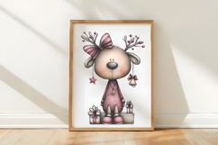Whimsical Cute Christmas Clipart Product Image 3