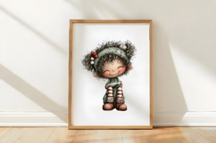 Whimsical Cute Christmas Clipart Product Image 3
