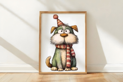 Whimsical Cute Dog Clipart Product Image 3