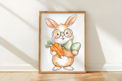 Whimsical Cute Easter Clipart Product Image 3