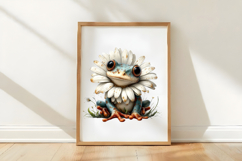 Whimsical Cute Frog Clipart Product Image 3