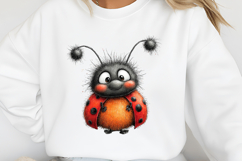 Whimsical Cute Ladybug PNG Clipart Product Image 2