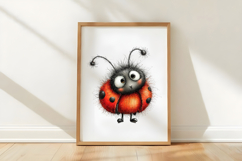 Whimsical Cute Ladybug PNG Clipart Product Image 3