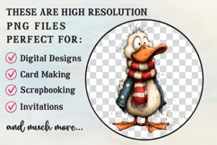 Whimsical Cute Patriotic Duck Clipart Product Image 2