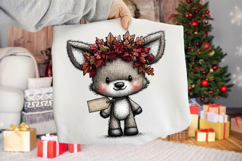 Whimsical Cute Thanksgiving Animals Clipart Product Image 2