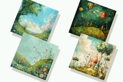 Whimsical Digital Paper Bundle Product Image 2