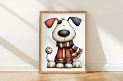 Whimsical Dogs Clipart Sublimation Product Image 3