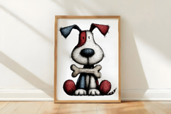 Whimsical Dogs Clipart Sublimation Product Image 3
