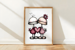 Whimsical Duck Couple Clipart Product Image 3