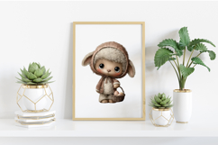 Whimsical Easter Animal Clipart Product Image 2