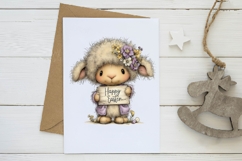 Whimsical Easter animal clipart Product Image 3