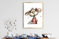 Whimsical Easter Animal PNG Clipart Product Image 3
