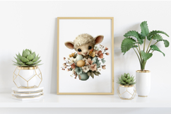 Whimsical Easter Animals Clipart Product Image 2