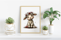 Whimsical Easter Animals Clipart Product Image 2