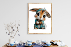 Whimsical Easter Animals Clipart Product Image 3