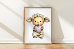 Whimsical Easter Animals Clipart Product Image 3