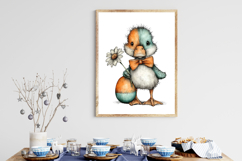 Whimsical Easter Animals Clipart Product Image 3