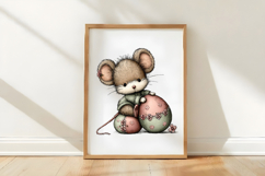 Whimsical Easter Animals Clipart PNG Product Image 2
