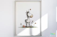 Whimsical Easter Animals Clipart Product Image 3
