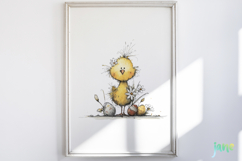 Whimsical Easter Animals Clipart Product Image 2