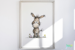 Whimsical Easter Animals Clipart Product Image 2