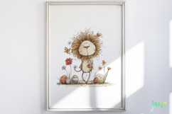 Whimsical Easter Animals Clipart Product Image 3